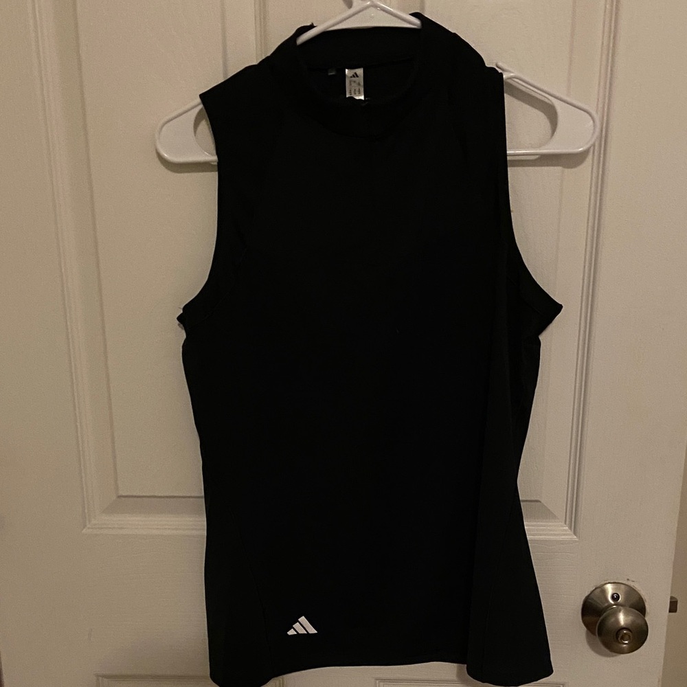 Adidas Women's Black Muscle Tee